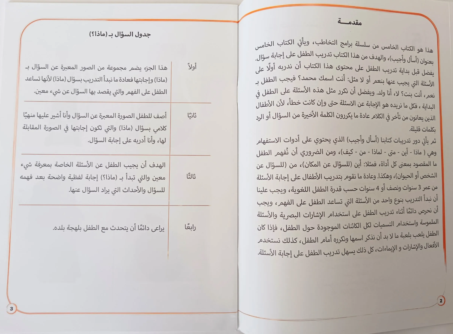 كتب التخاطب المصوره - خطة النطق خطوة بخطوة